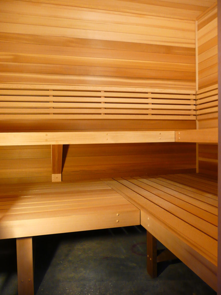 Alpine Sauna Sauna Bench Gallery