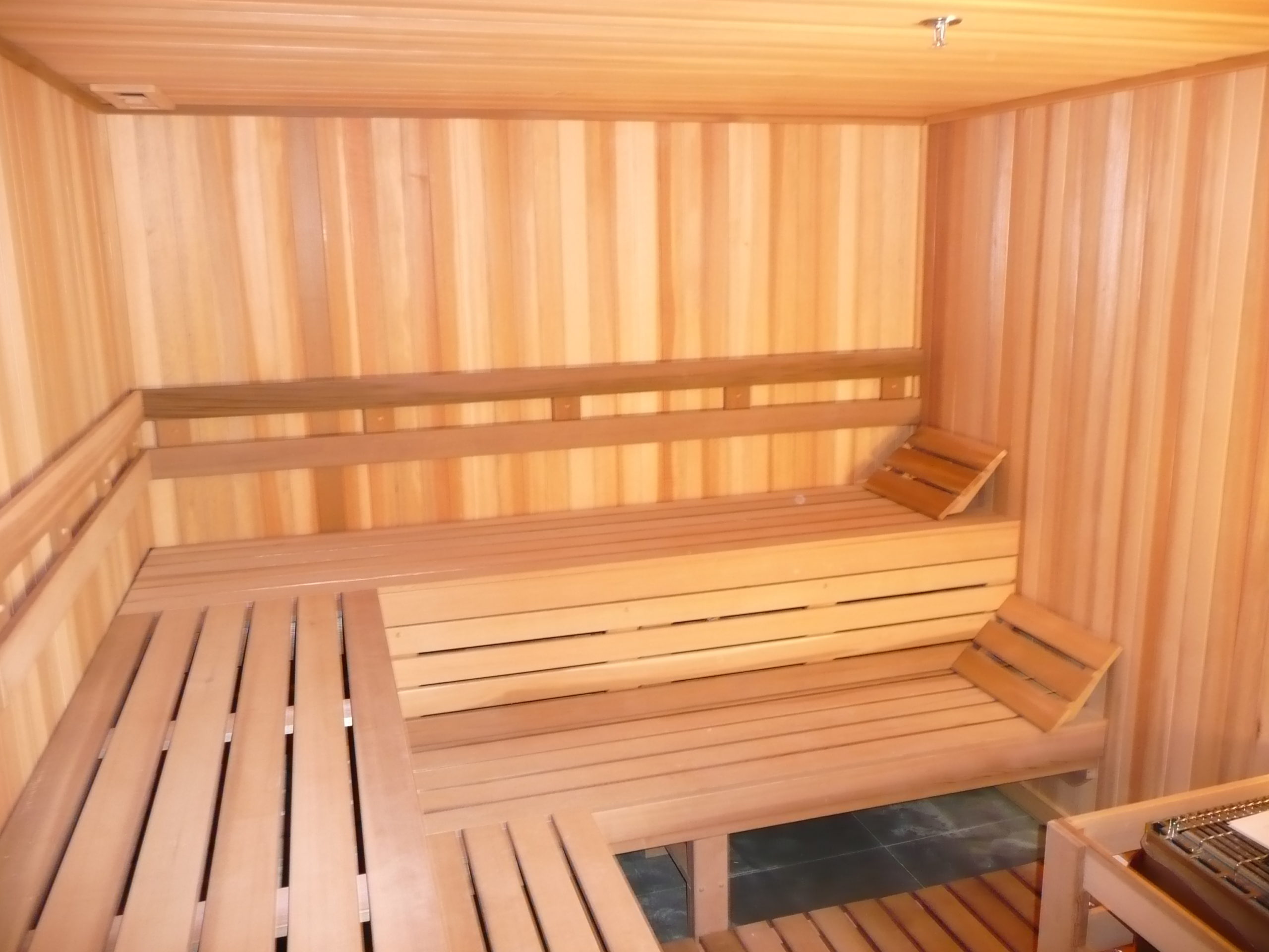 Alpine Sauna Sauna Bench Gallery
