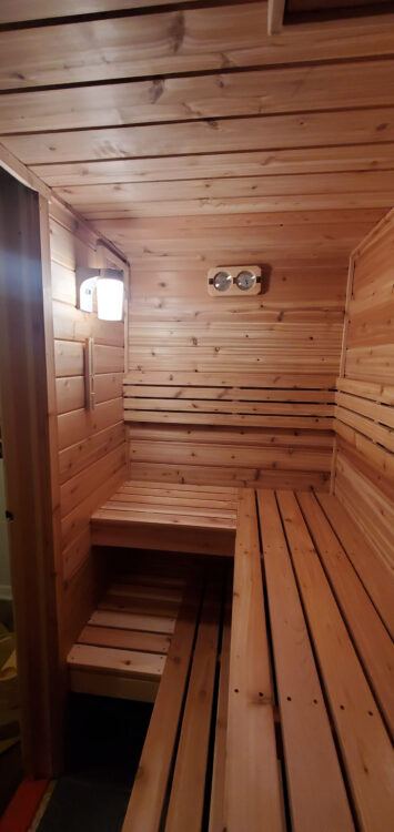 pre-cut sauna kit