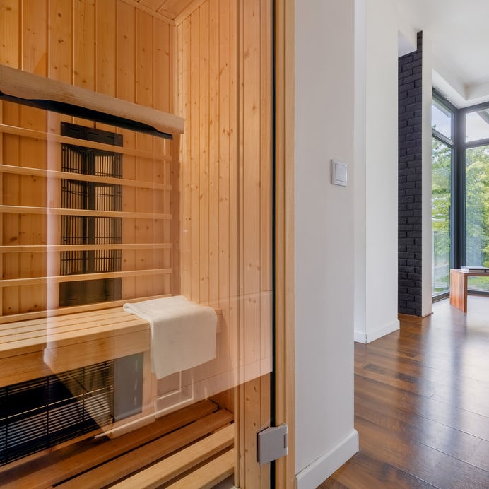 Pre-Cut Sauna Rooms